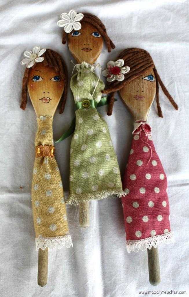Кукла на ложке Кукла на ложке