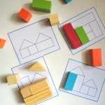 geometrik şekillerle ilgili eğitici oyuncak