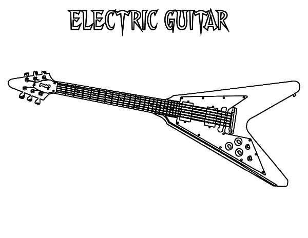 elektronik gitar boyama sayfası