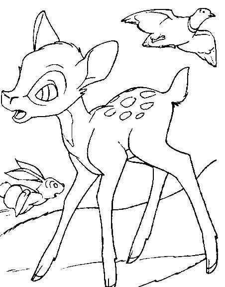 bambi boyama sayfasi (40)