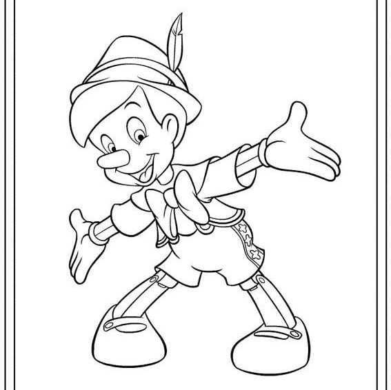 Pinokyo boyama sayfasi (2)