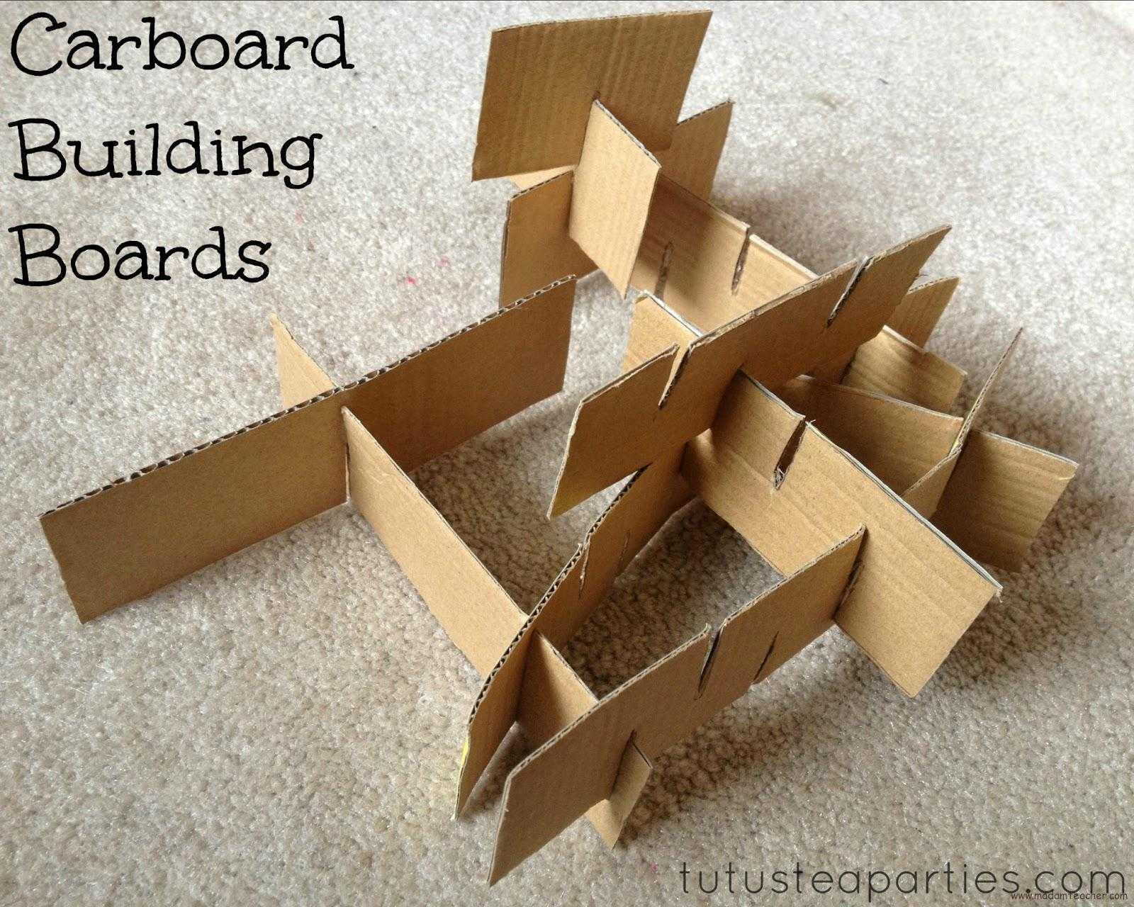Carboard Building Boards