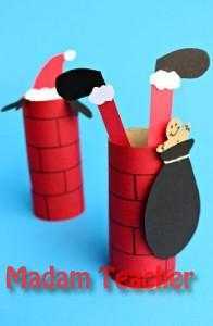 bacadan giren noel baba etkinliği
