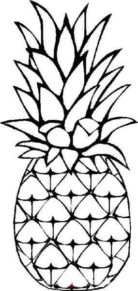 ananas boyama sayfasi (4)