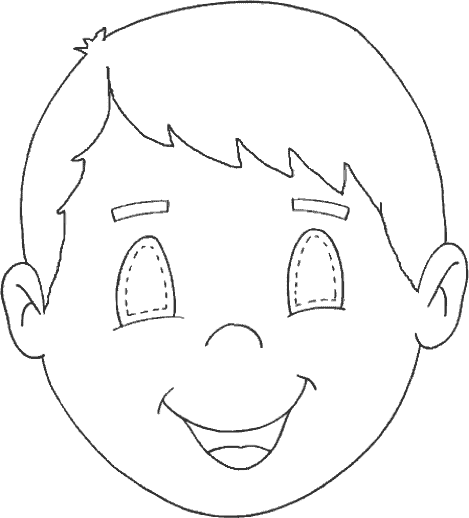 Pre School Mask Patterns Preschool Children Akctivitiys