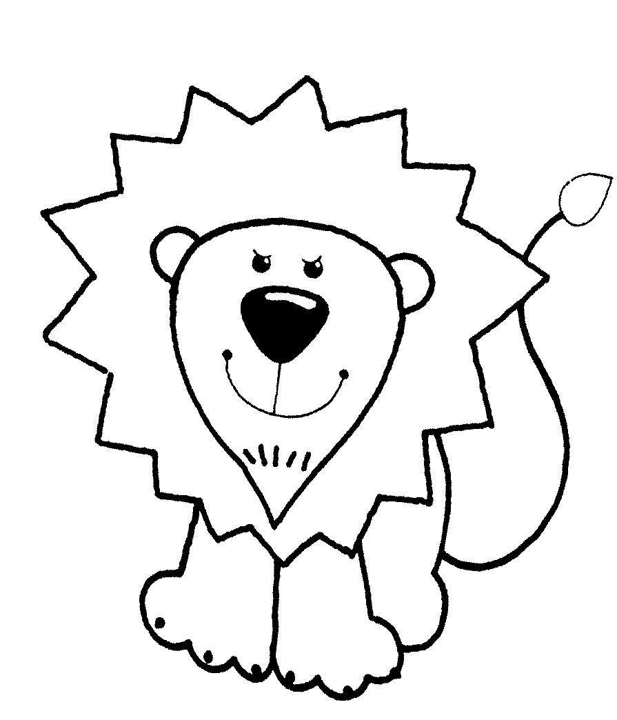 okul oncesi aslan boyama sayfasi (2)