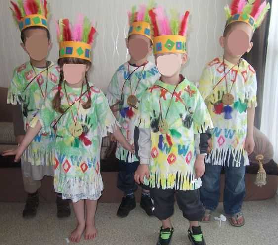 Basit Kizil Derili Kostum Ornekleri Okul Oncesi Etkinlik