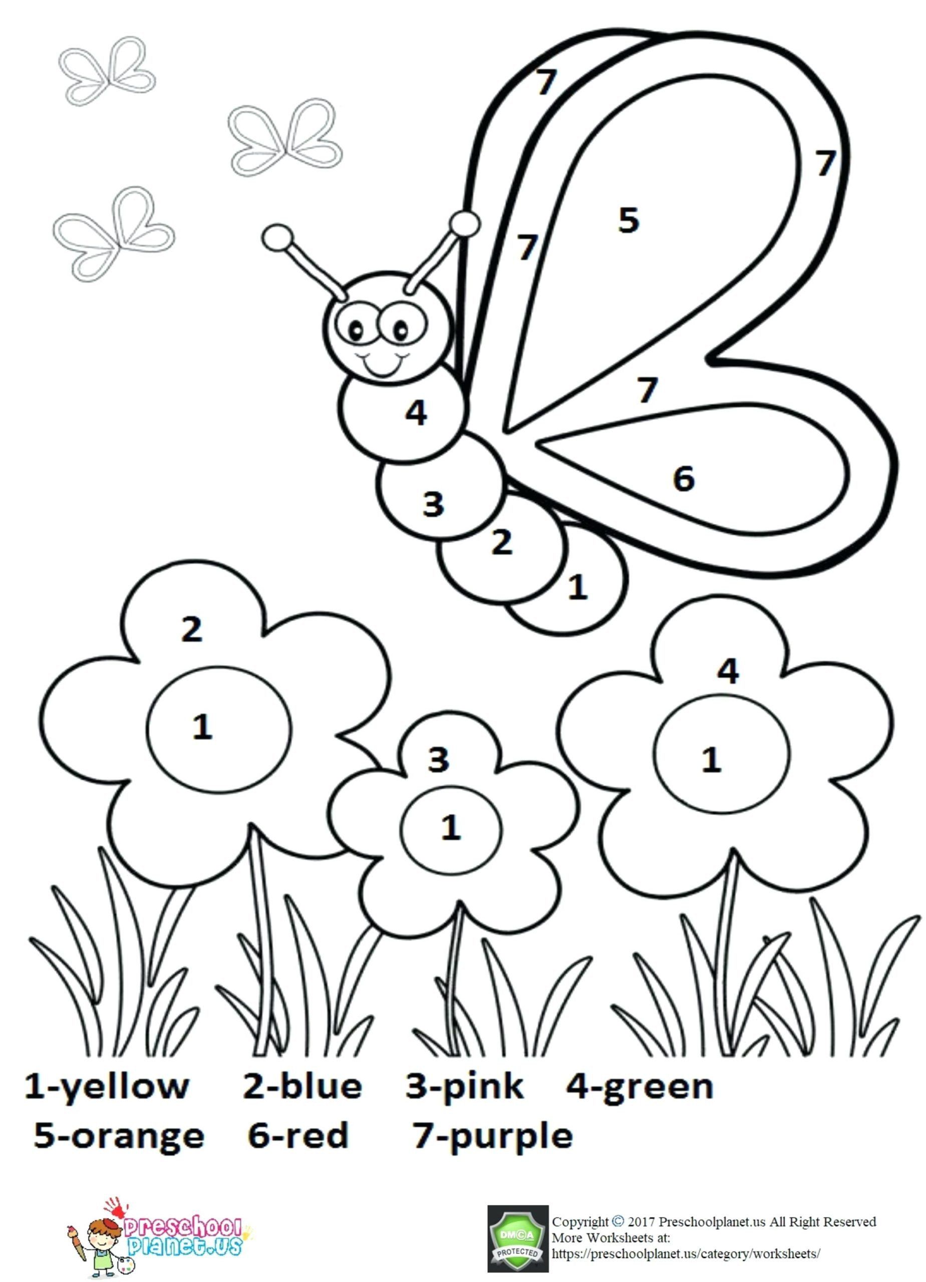 Free Printable Addition Coloring Pages