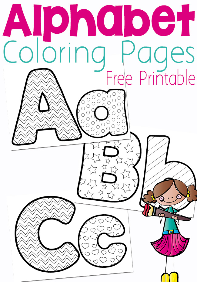 Free Alphabet Coloring Pages – Life Over C’s