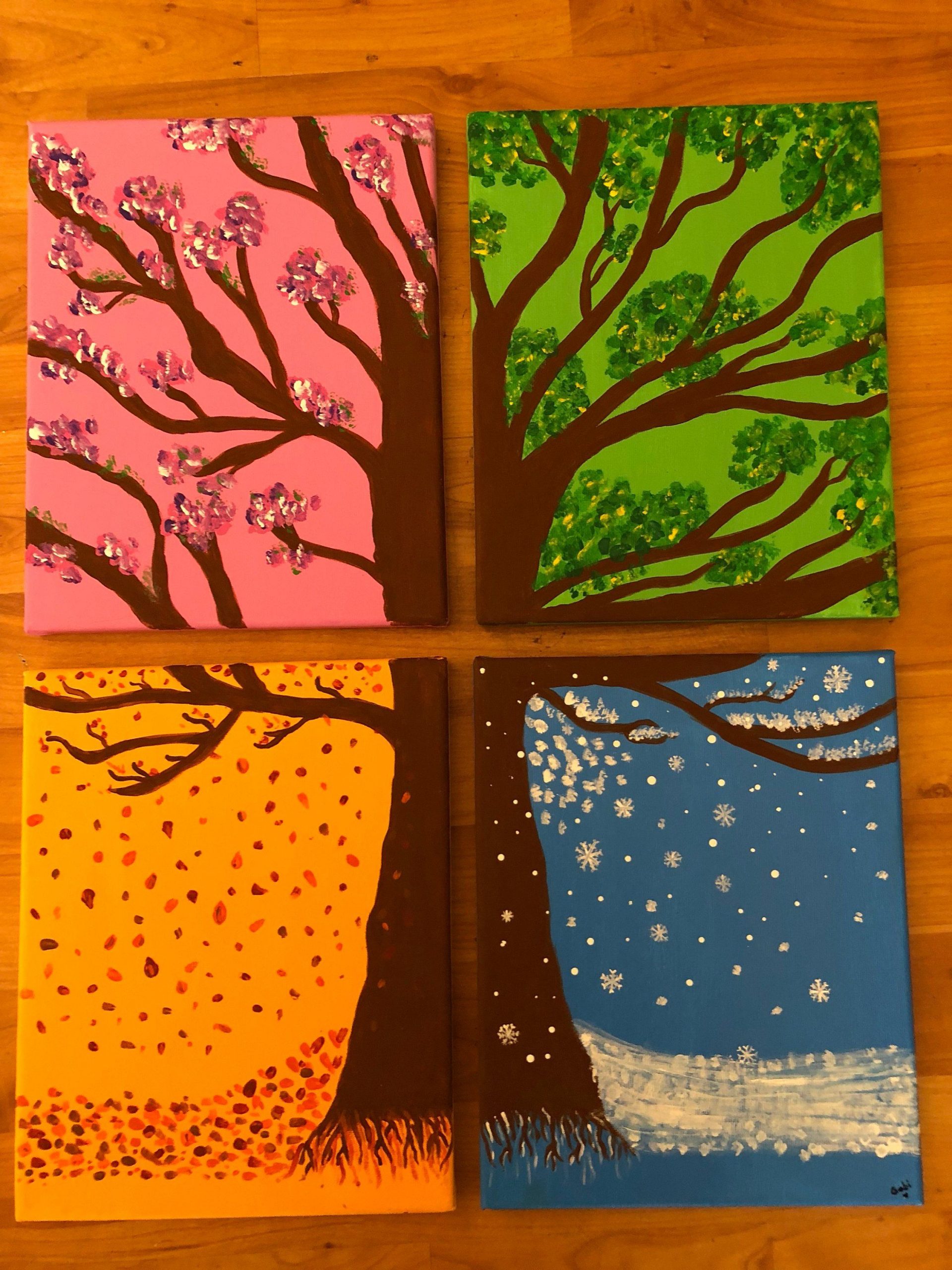 Four seasons tree